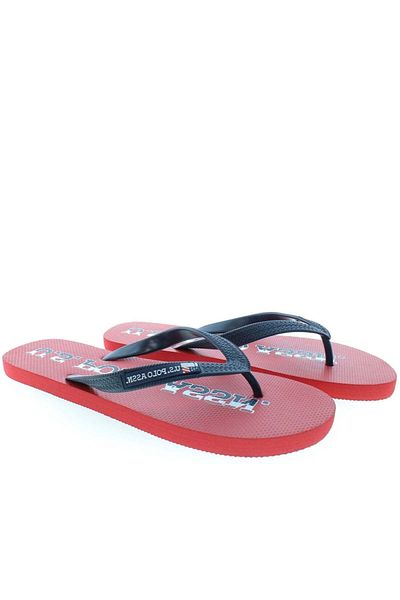 U.S. Polo Assn. U.S. Polo Assn. Red Flip Flops Mens Shoes