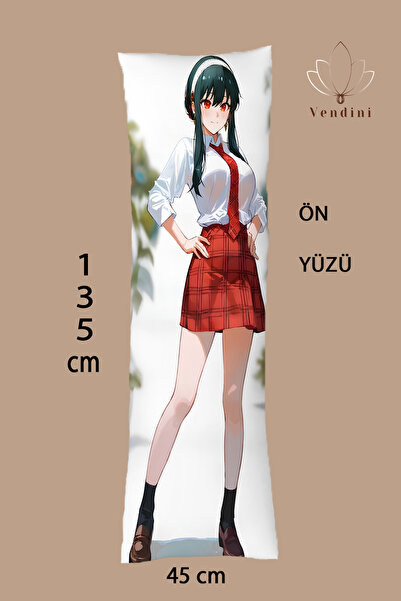 Vendini غطاء وسادة مطبوع عليه عبارة Anime Yor Forger