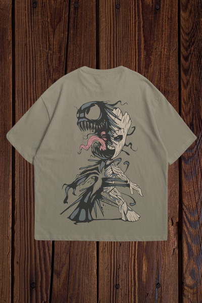 Wish BF Tricou oversize cu imprimeu Venom