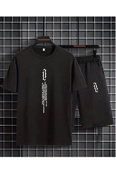 YOHO SPORT Set majica i šortsa sa odvažnim printom