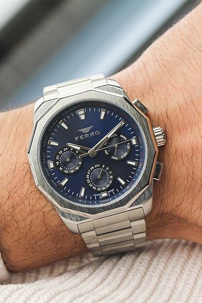 FERRO Fm11520A3 Men's Watch with Steel Band