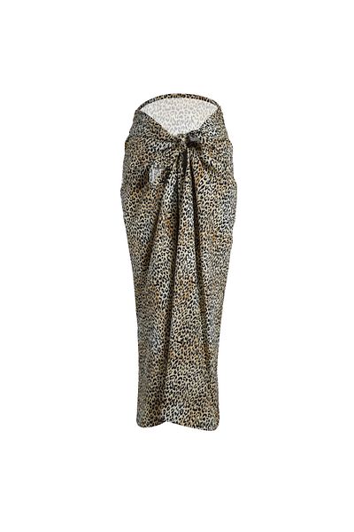 MANOTRES Leopard Patterned Pareo