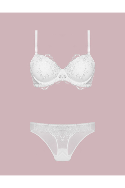 Lienna Γυναικείο Σετ Σουτιέν χωρίς επένδυση εκρού L.5N4K9RK6.T.K.S
