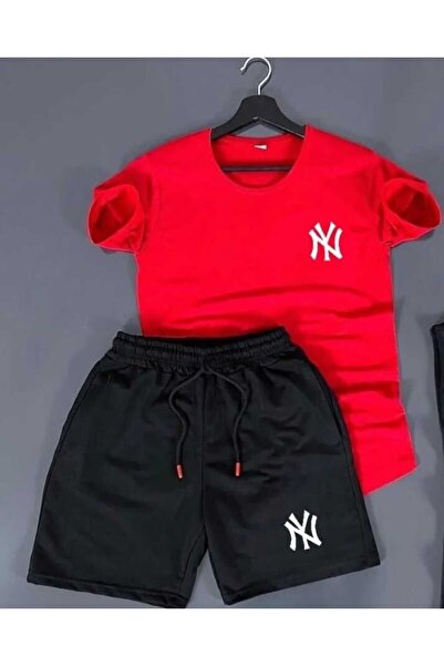 YOHO SPORT Češljane letnje kratke hlače i češljane majice Sportsko odelo Krat...