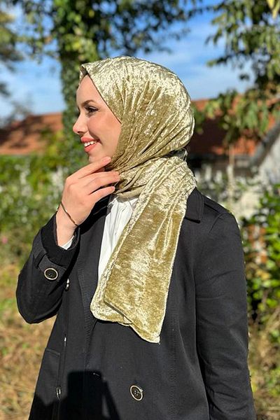 Armine Şal tricotat Trend 1 - Ats1or-15 - Aur