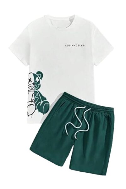 YOHO SPORT Літня футболка з принтом Los angels Unisex та набір для сортування