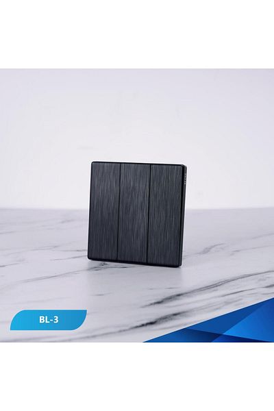 Btm Black wooden piano treble switch