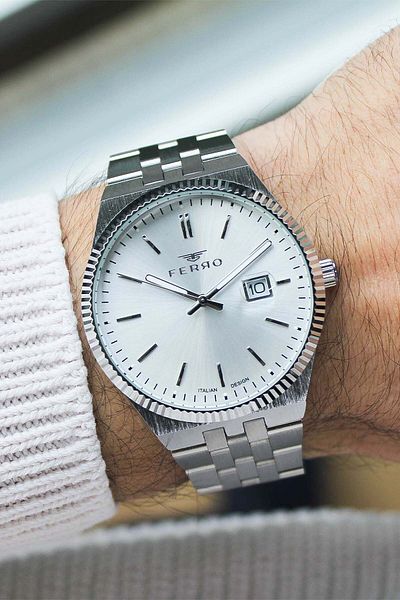 FERRO F11569A Men's Watch with Steel Band
