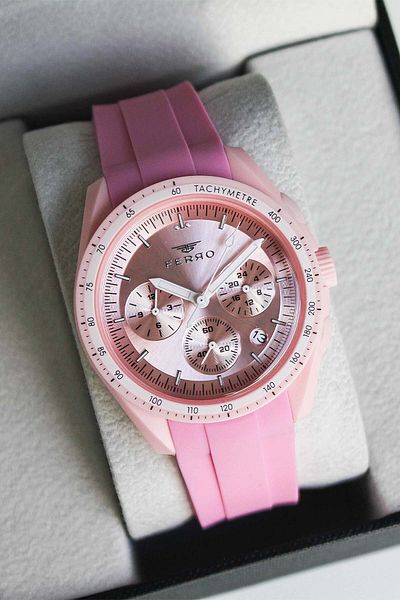 FERRO Fm11401Zo Women's Watch with Silicone Band