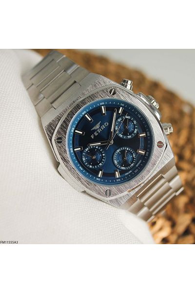 FERRO Fm11555A3 Men's Watch with Steel Band