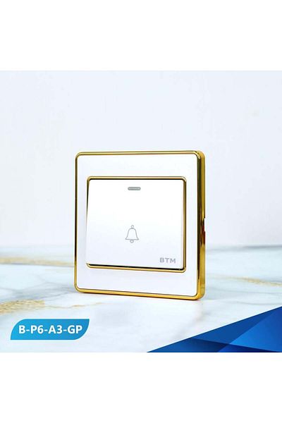 Btm Blue and gold bell switch- 100 pieces