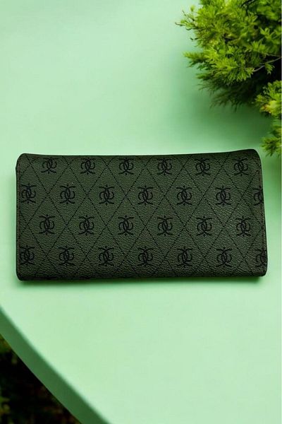 Labarna Women's Fabric Large Model Wallet