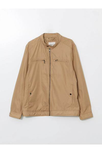 LC Waikiki Classic Standard Fit Stand Collar Men's Coat