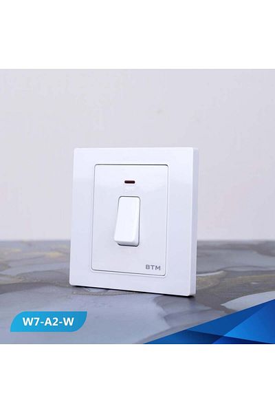 Btm 20A heater switch, white color- 3 pieces