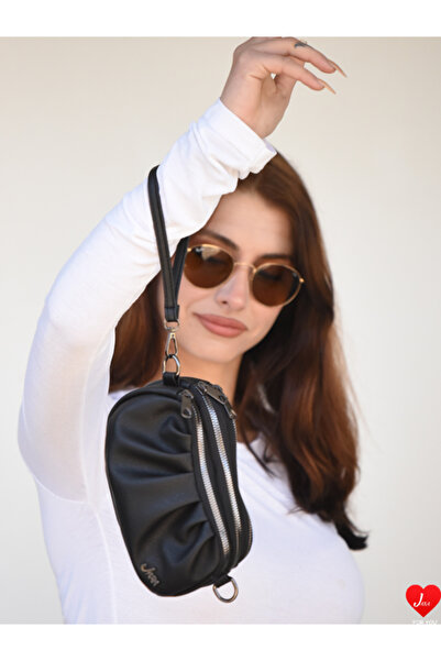 JARA Bag Uruz Çok Bölmeli Mini Clutch Omuz Çantası