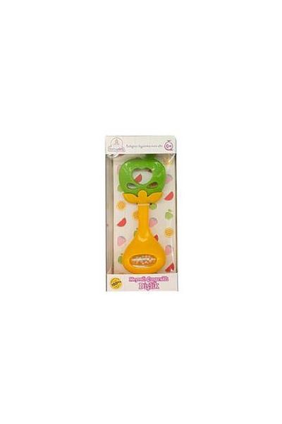 ByCaretta Apple Rattle Teether