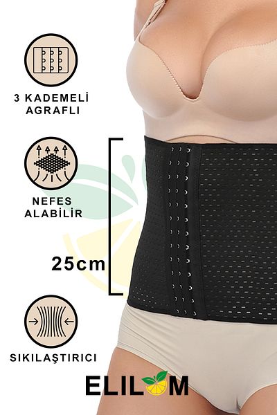 elilom Almar Maternity Corset - Postpartum Corset, Waist Slimming and Slimming Effect, Body Enhancing Shaping