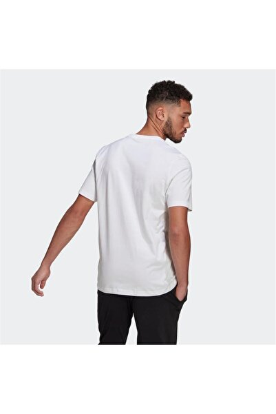 adidas Ανδρικό λευκό μπλουζάκι M Sl Sj T Gk9640