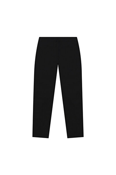 Giordano Women’s Cotton Elastane Twill Mid Rise Elastic Waist Pants