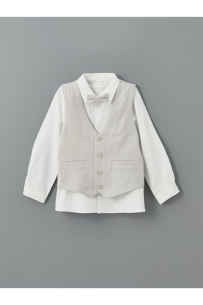 LC Waikiki Lcw Poplin Boy's Vest Suit