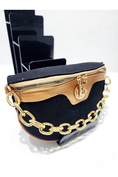 OUEEN ELİZABETH QUEEN ELIZABETH BLACK CAMEL FREEBAG GEANT DE FEMEIE