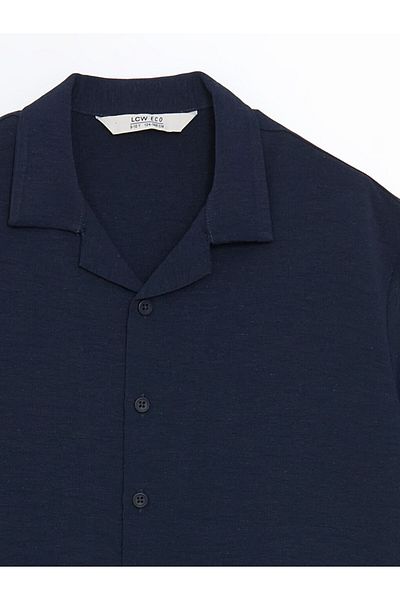 LC Waikiki LCW ECO Linen Blended Boy's Shirt