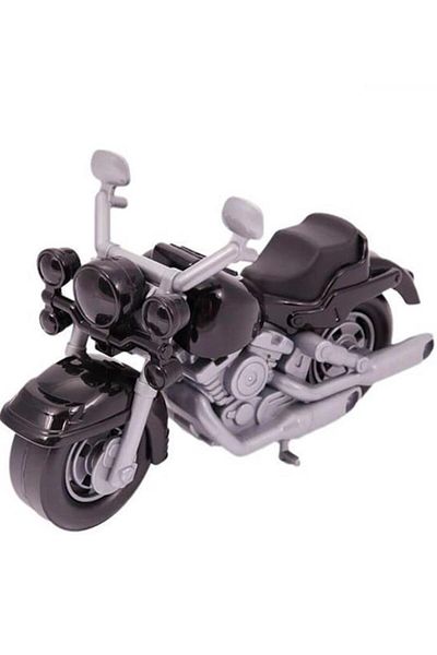 NEZADE STORE Polesie Cross Country Run Racing Motorcycle No.7 - Black Cross Country (Lisinya)