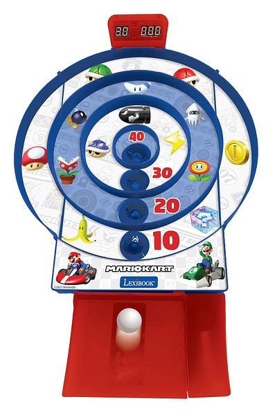 LEXIBOOK Nintendo Mario Kart Skee Ball Electronic Game | Light & Sound Effects | Fun for All Ages