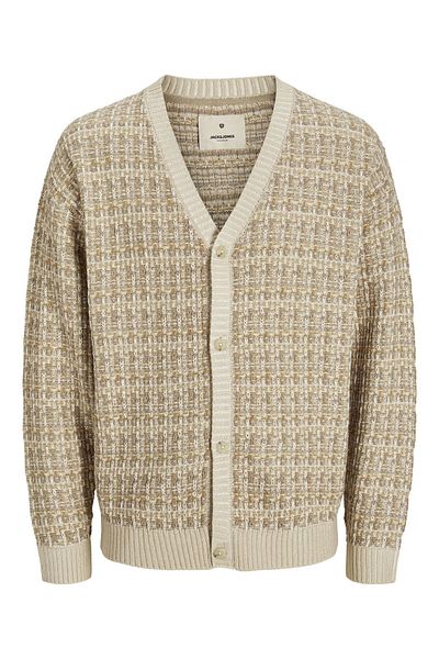 Jack & Jones Premium Strickjacke All Over Print Strickjacke