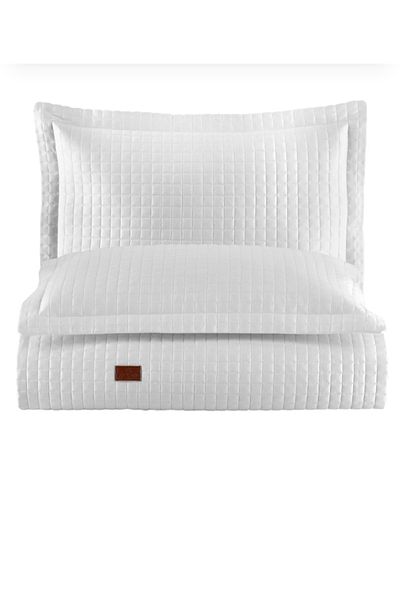 Deneme Zamanı Natural Satin Horizontal 260X270Cm 2 Lock Pillow and Bedspread