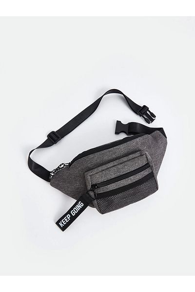 LC Waikiki Lcw Accessories Gray Multi-Compartment Boys' Chest Bag