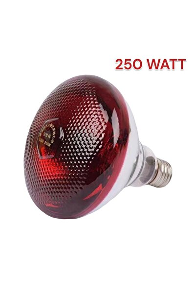 TarımGaraj Şavk Isıtıcı Lamba 250 Watt Kırmızı