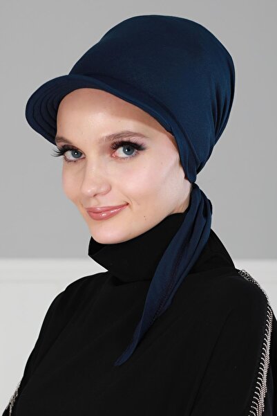 Aisha's Design Μπαντάνα με προσωπίδα, B-40, Ναυτικό μπλε