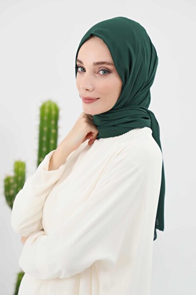 Aisha's Design Combed Cotton Inner Bonnet Chiffon Shawl,Ps-46