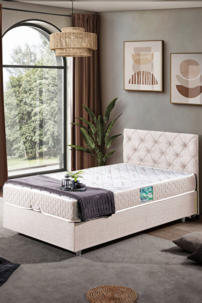 Setay Eylül Tek Kişilik Baza Başlık Comfort Yatak Seti