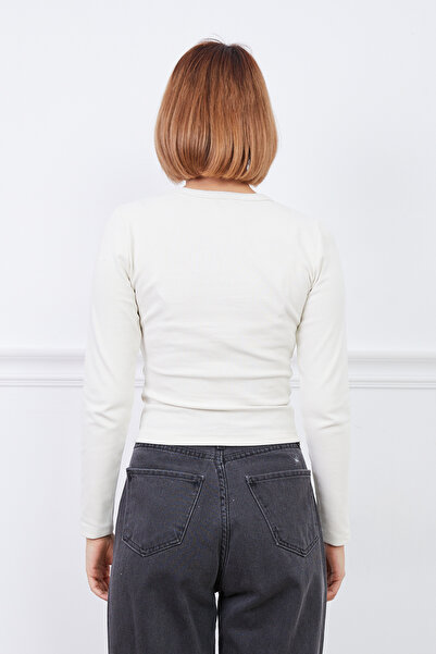 DPARİS Crew Neck Bodysuit