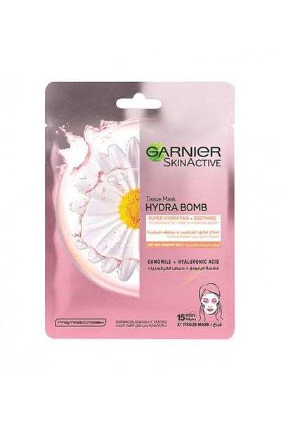 Garnier Garnier Hydra Bomb Face Mask with Chamomile Extract and Hyaluronic Acid 32gGarnierGarnier