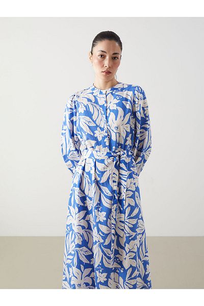 LC Waikiki Rochie de damă cu model de guler domnă de sezon nou - S5K898Z8