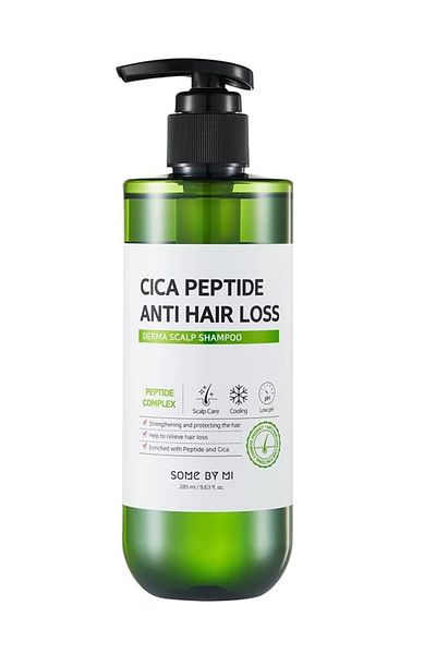 Some By Mi مانع تساقط الشعر سوم باي مي شامبو مقوي لفروة الراس 285 مل Cica Peptide Anti Hair Loss Derma Shampoo