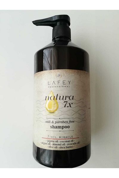 Lafey Professional Natura Salt-Free Shampoo - Paraben Free, Salt Free, 1000ml - Lafey Kkkkt