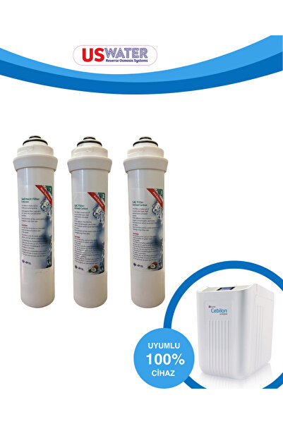 uswater İhlas Aura Cebilon Unique Dijital Su Arıtma Cihazı Uyumlu 3’lü Filtre...