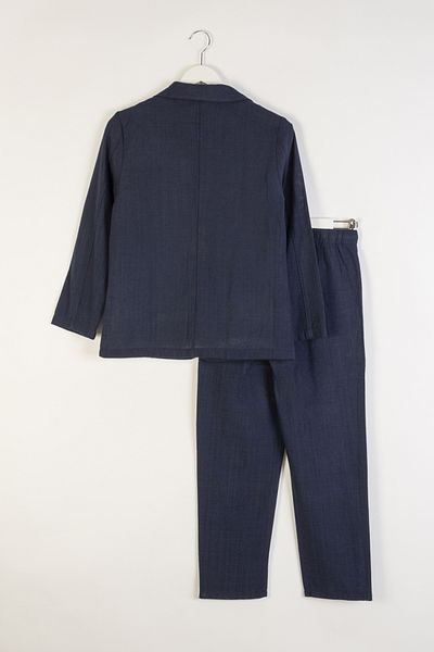 DMB BOYS & GIRLS Premium Boys' 3-Piece Linen Suit for Holiday, Wedding, Special Occasions