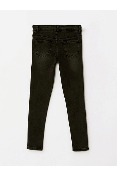 LC Waikiki Lcw Kids Black Basic Girls' Jeans