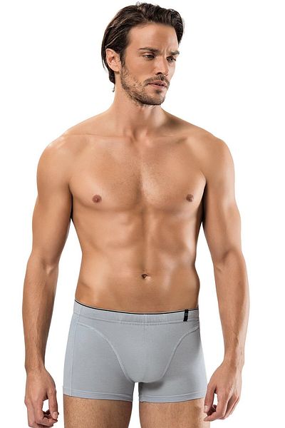 ERDEM İÇ GİYİM Erdem Gray Cotton Elastane Boxer 1479