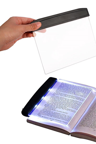 Soillium Kitap Arası Okuma Işığı Led Panel Kitap Okuma Lambası Işıklı Kitap Ayracı Gece Kitap Okuma Işığı