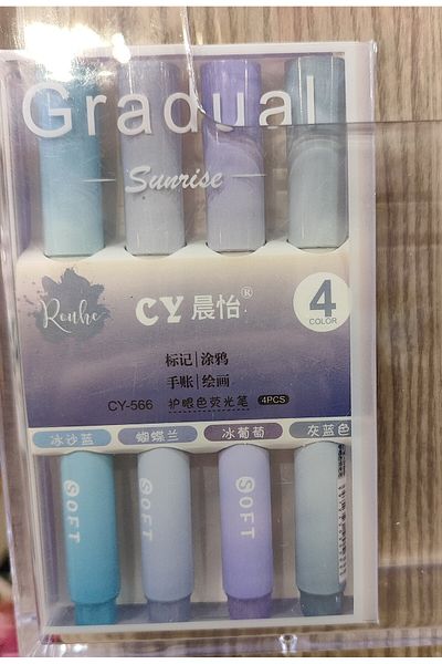 bundle island 4-Piece Highlighter Set