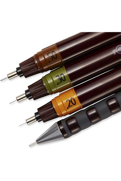 Rotring Isograph Set 0.2-0.3-0.5 Tikky