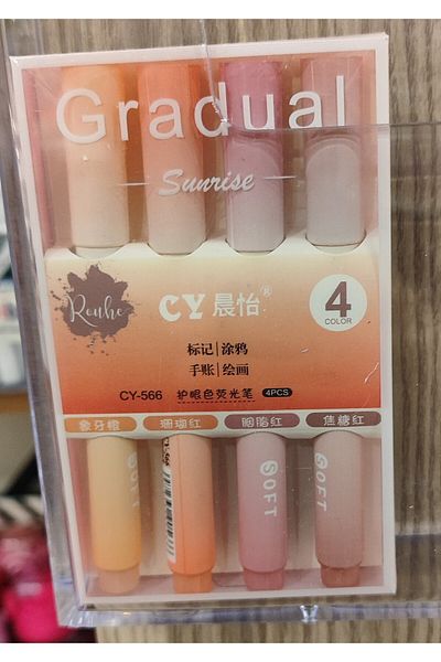 bundle island 4-Piece Highlighter Set