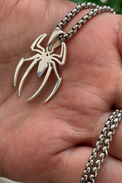 cheetah quality 925 Ayar Gümüş Özel Yapım Handmade Erkek Kolye