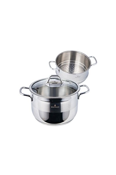 Sofram Stainless Steel 18/10 Steam Cooking Pot Set ( Couscous Pot ) 24cm